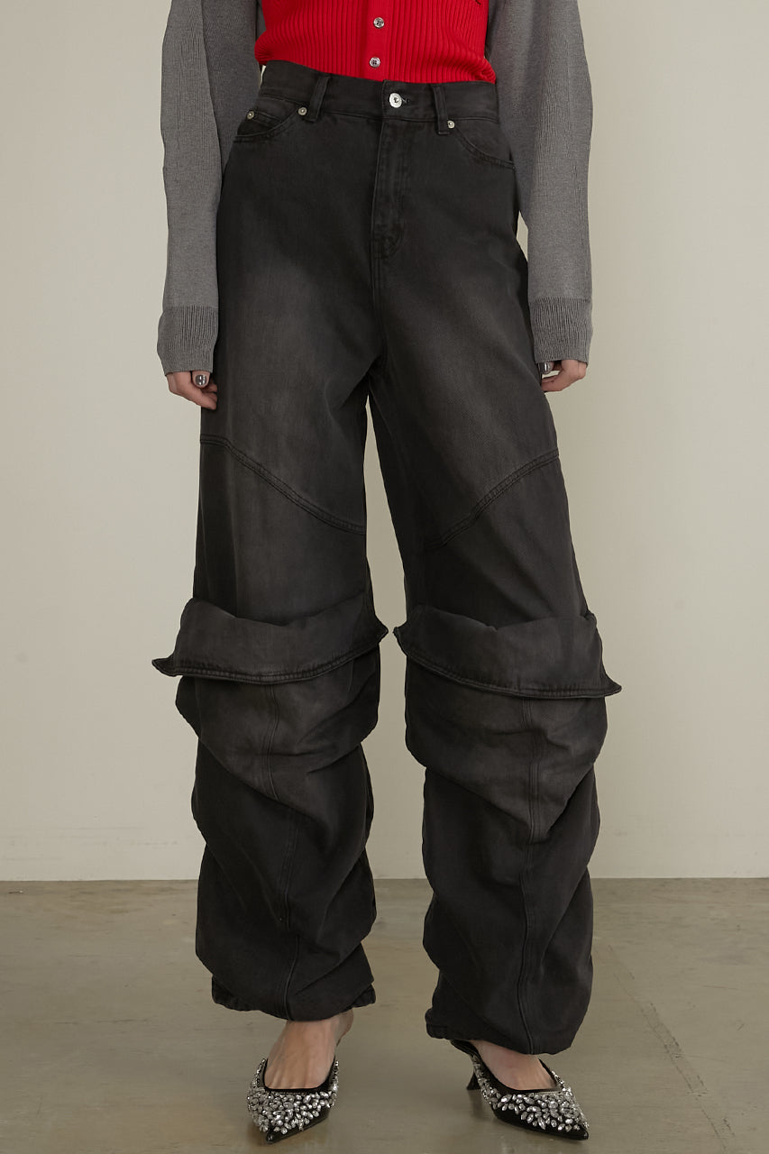 Faux Boots Denim Faux Boots Denim