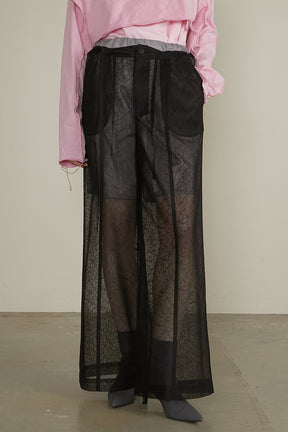 【25 SPRING PRE ORDER】Bonded Lace Pants