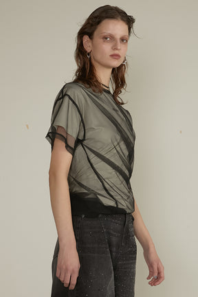 【25 SPRING PRE ORDER】Twisted Layered Top