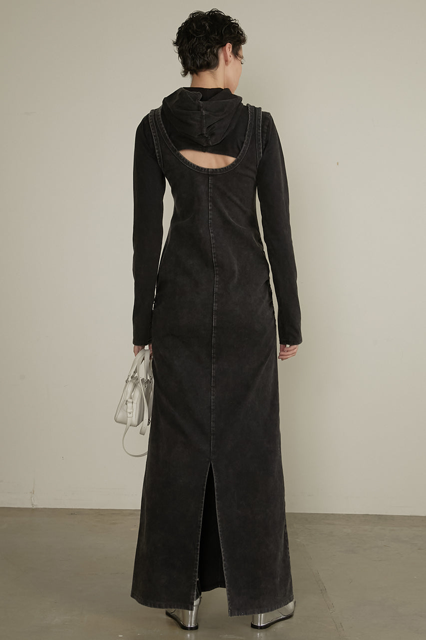 【25 SPRING PRE ORDER】Bolero Layered Cut Maxi Dress