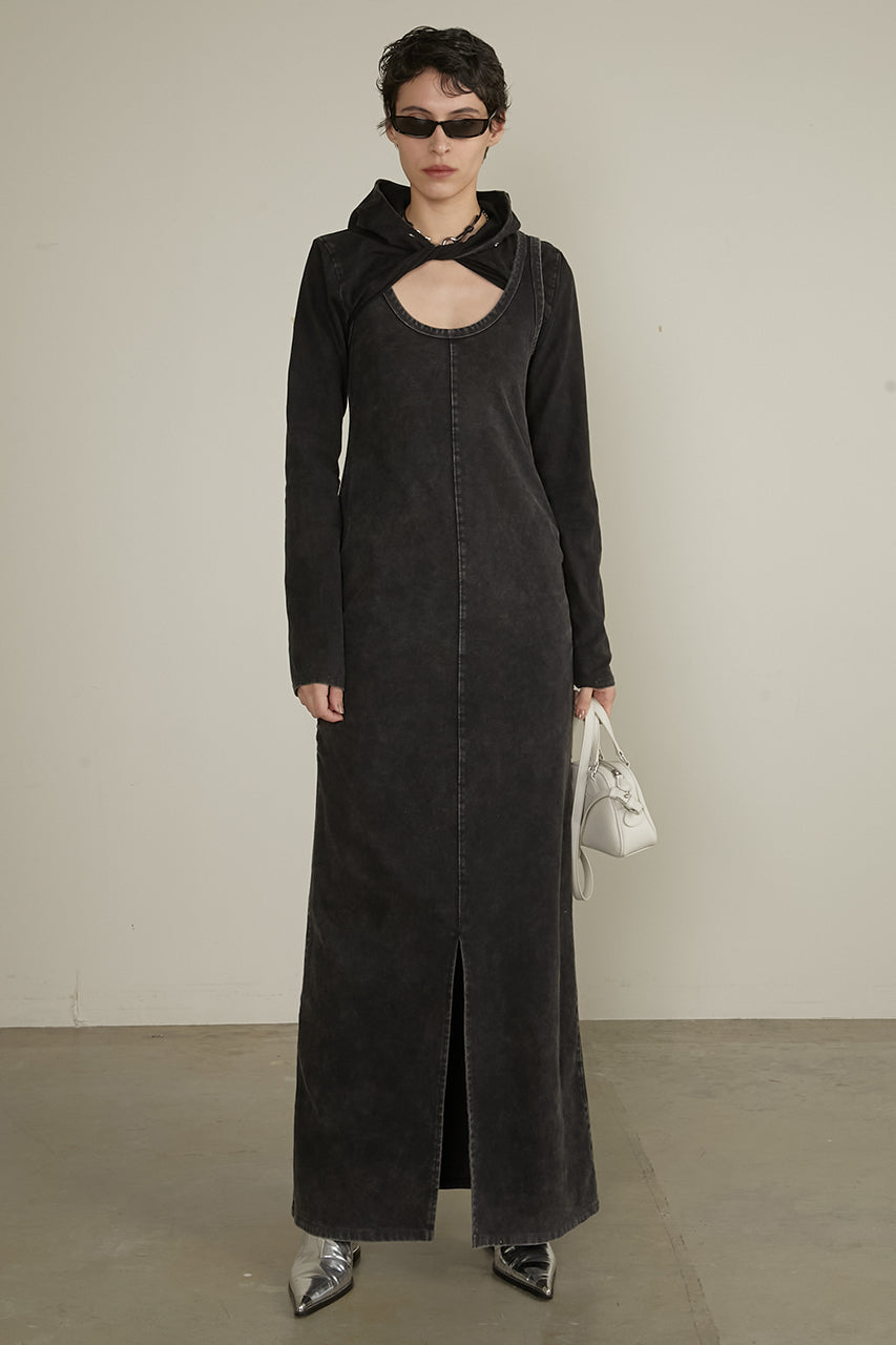 【25 SPRING PRE ORDER】Bolero Layered Cut Maxi Dress