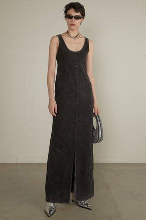 【25 SPRING PRE ORDER】Bolero Layered Cut Maxi Dress