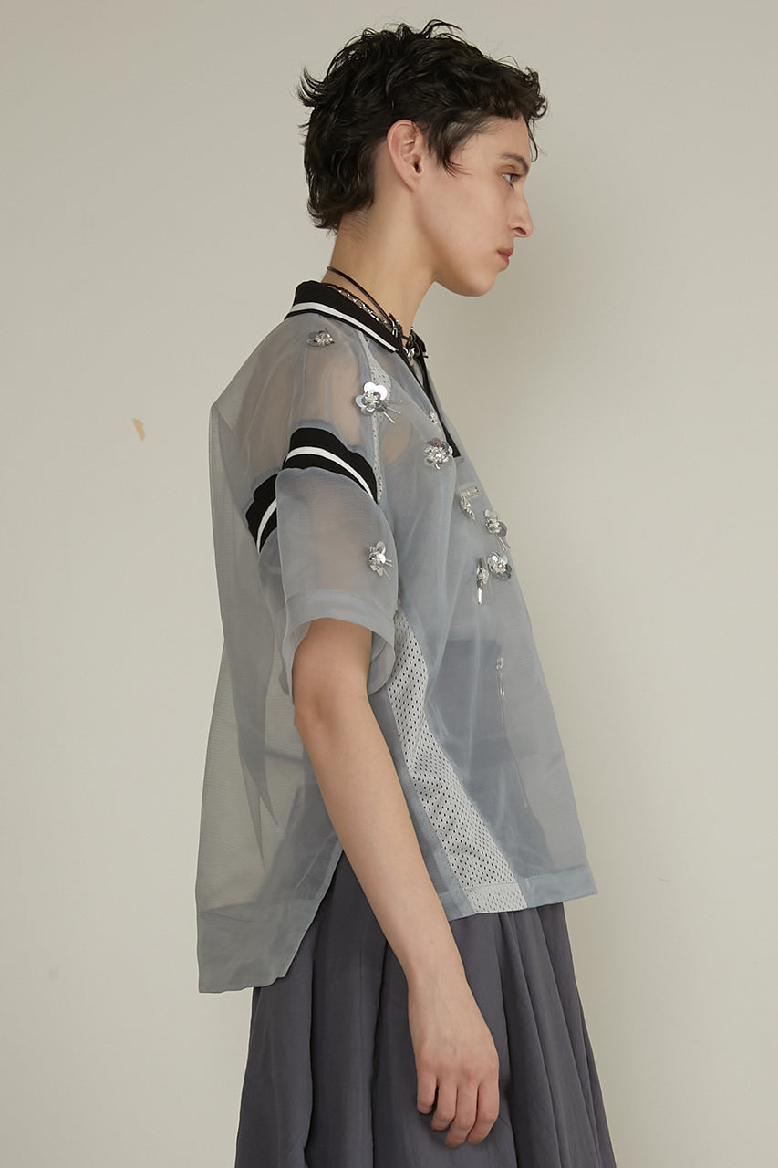 【25 SPRING PRE ORDER】Bejeweled Uniform Top