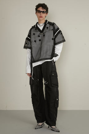 【25 SPRING PRE ORDER】Barrel Leg Cargo Pants