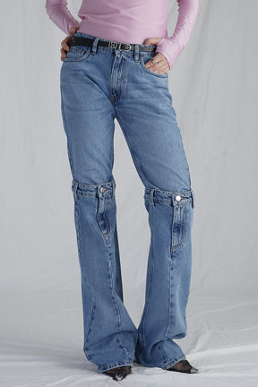Open Knee Jeans