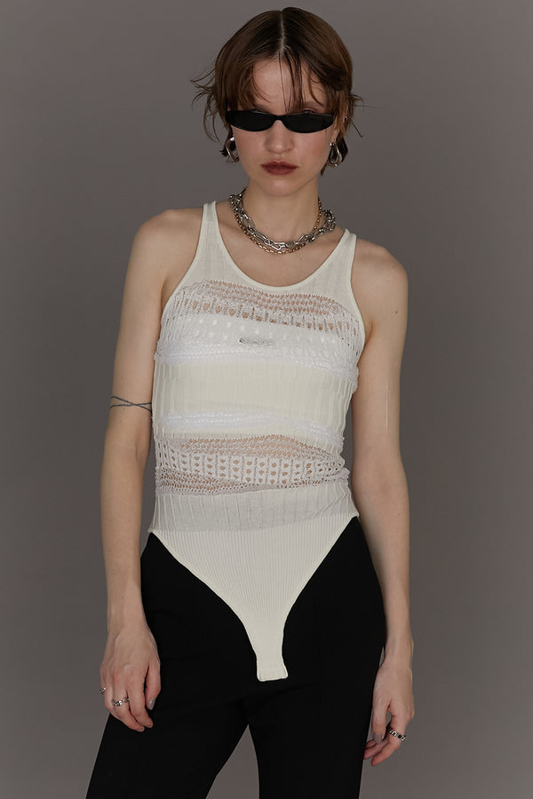 Lace Ruffles Splice Rompers
