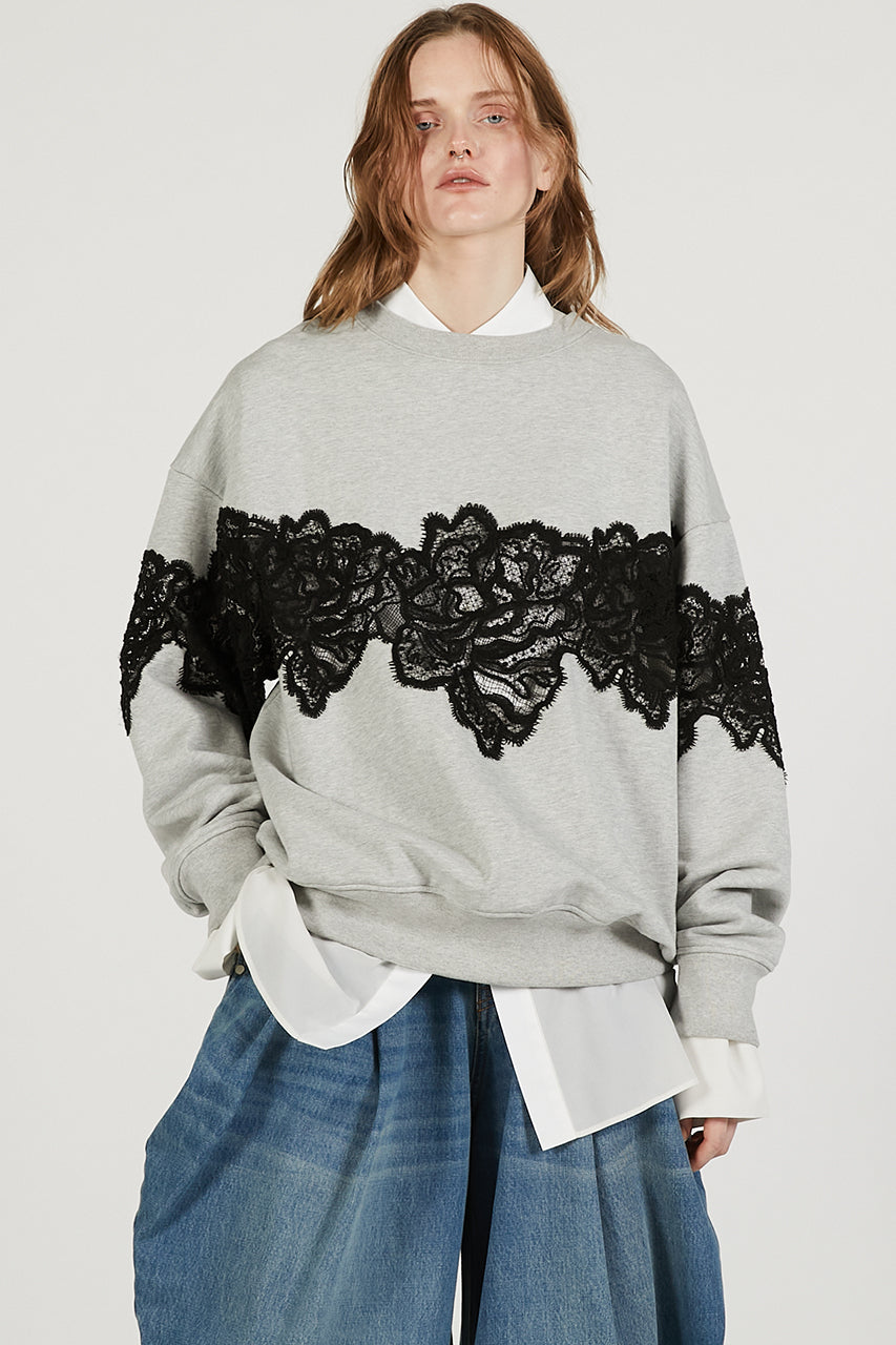 Lace Sweatshirt - PRE ORDER