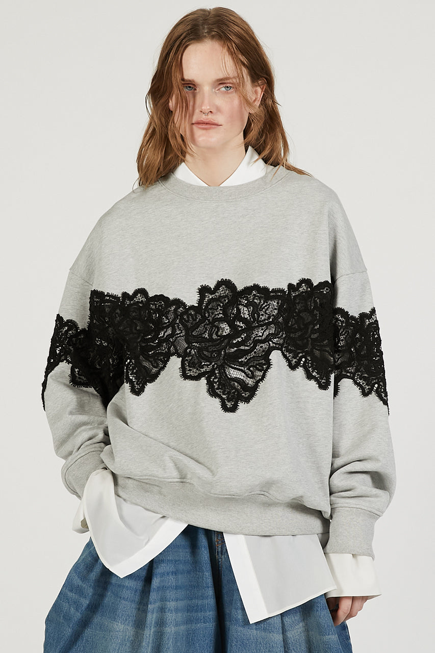 Lace Sweatshirt - PRE ORDER