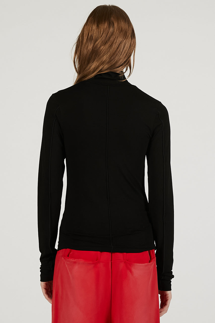 High-Neck Line Skin Top - 2026 SPRING