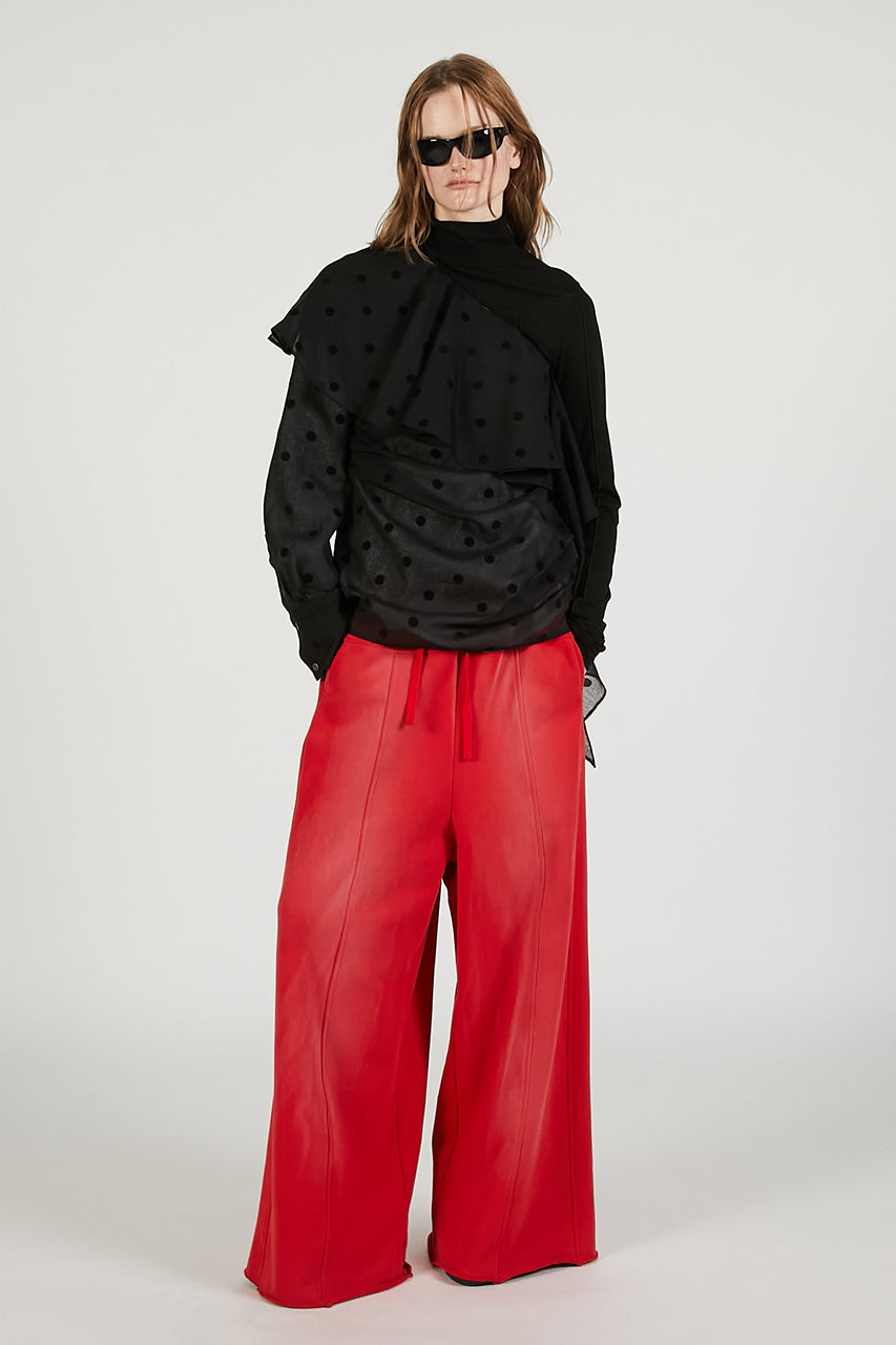 One-Shoulder Ruffled Top - 2026 SPRING