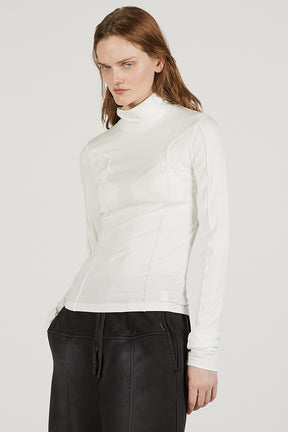 High-Neck Line Skin Top - 2026 SPRING