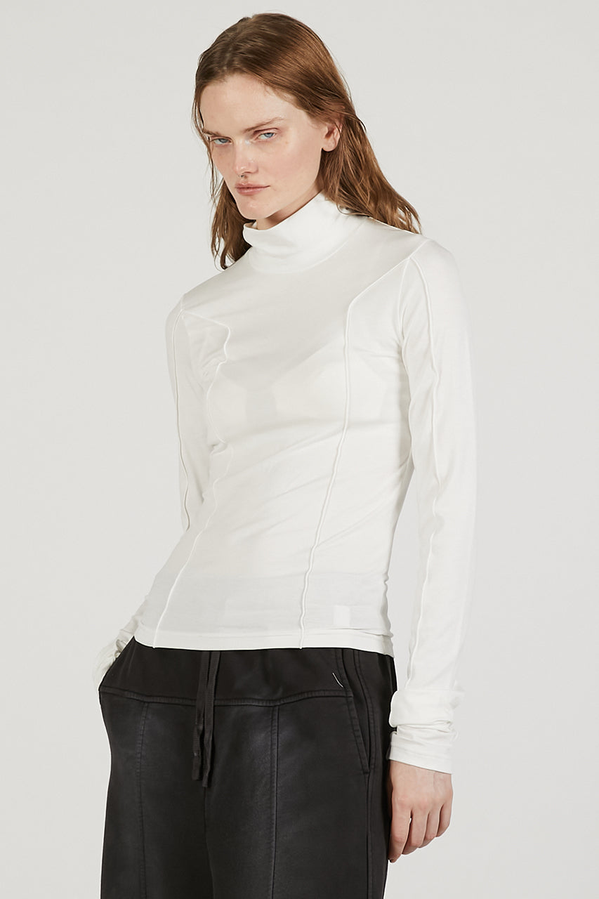 High-Neck Line Skin Top - 2026 SPRING