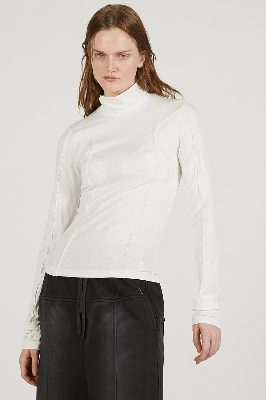 High-Neck Line Skin Top - 2026 SPRING