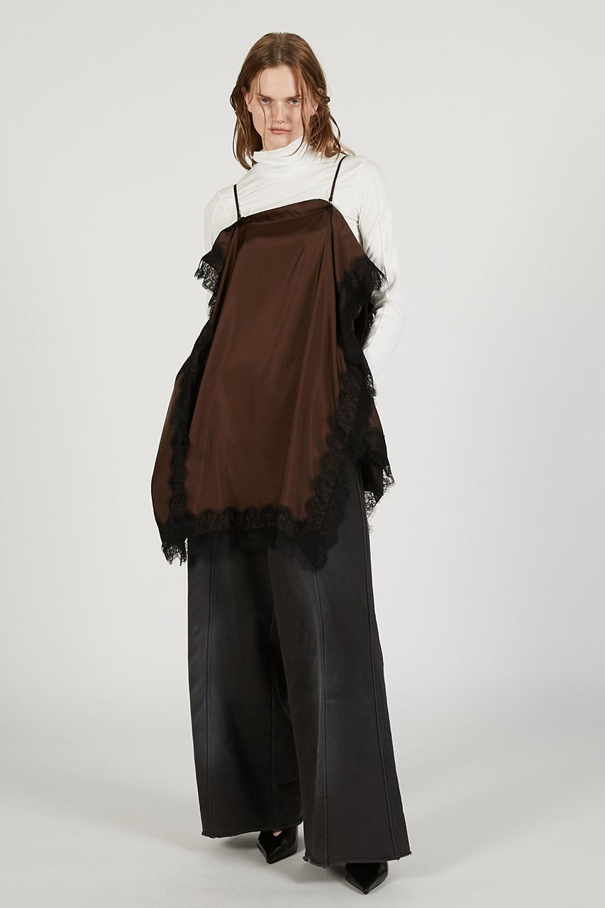 Square Pattern Skirt OP - 2026 SPRING