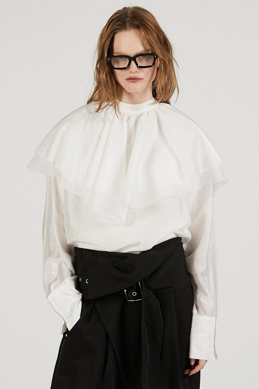 Volume Ruffled 2WAY Top - 2026 SPRING