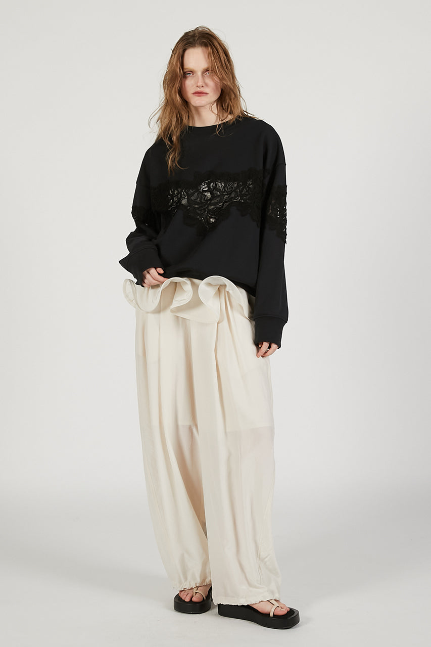 Lace Sweatshirt - PRE ORDER