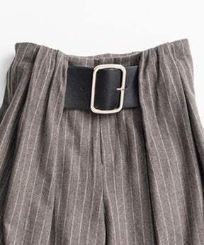 High-Waist Bell Stripe Pants - 2026AUTUMN