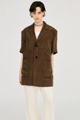 Fibril Half-Sleeve Jacket