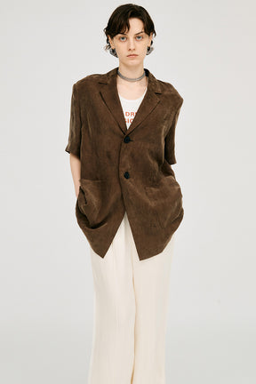 Fibril Half-Sleeve Jacket - 26SUMMER