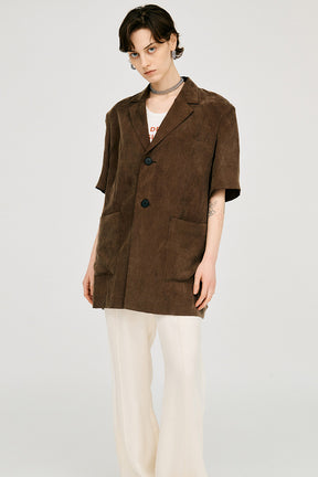 Fibril Half-Sleeve Jacket - 26SUMMER