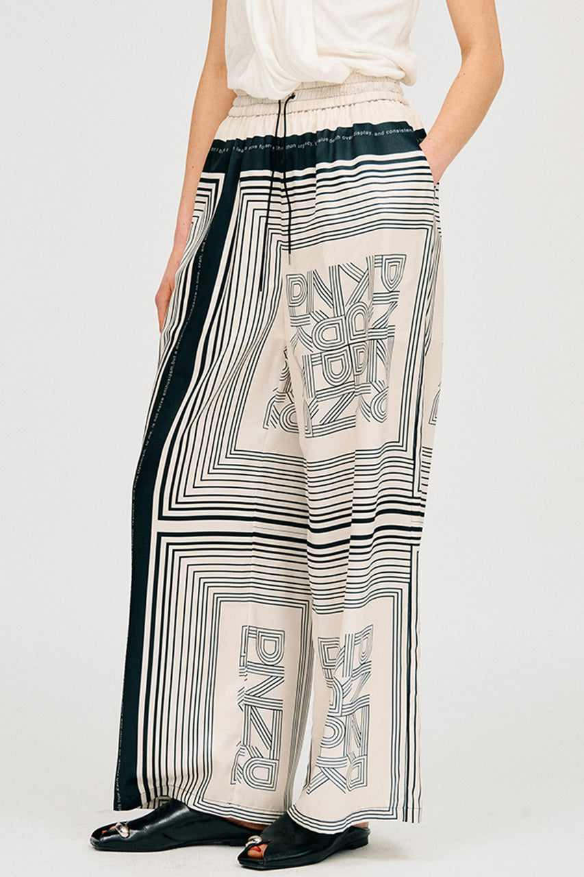 Scarf Print Pants - PRE ORDER