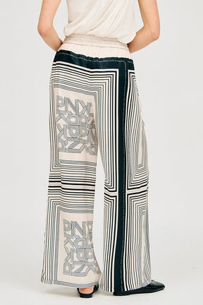 Scarf Print Pants - PRE ORDER