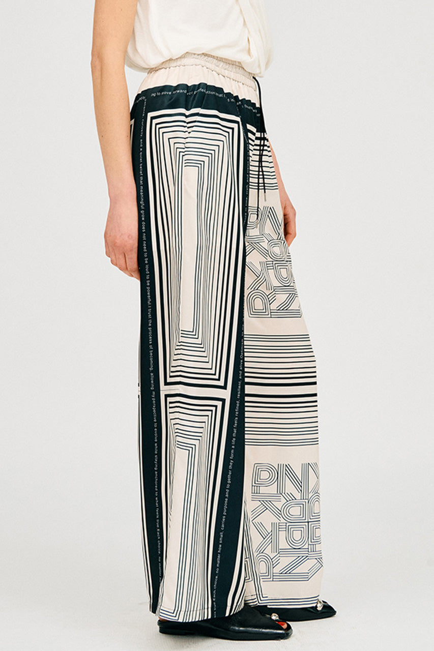 Scarf Print Pants - PRE ORDER