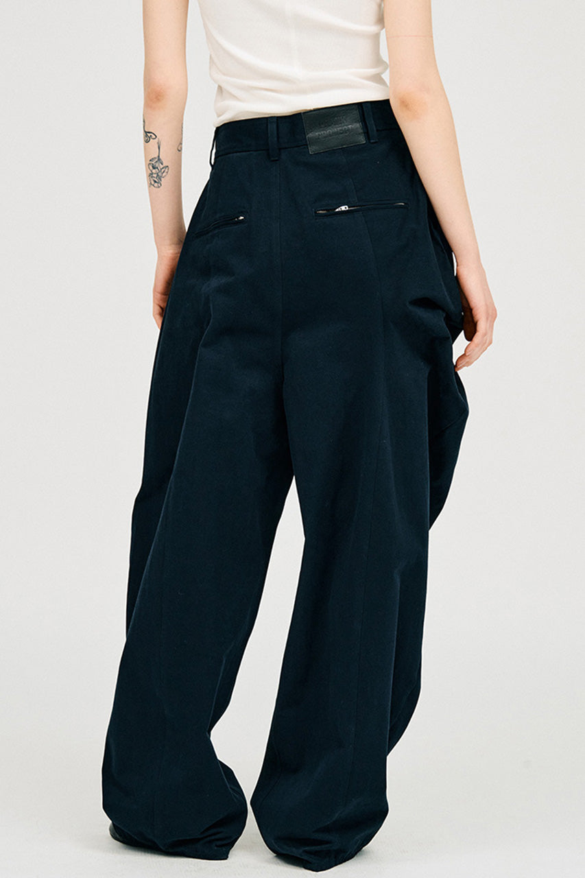 Asymmetrical Drape Pants - PRE ORDER