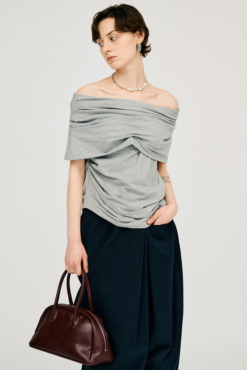 Asymmetrical Drape Top