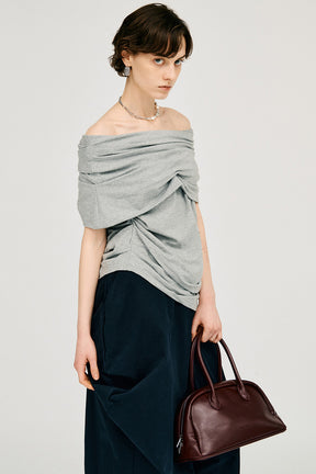 Asymmetrical Drape Top