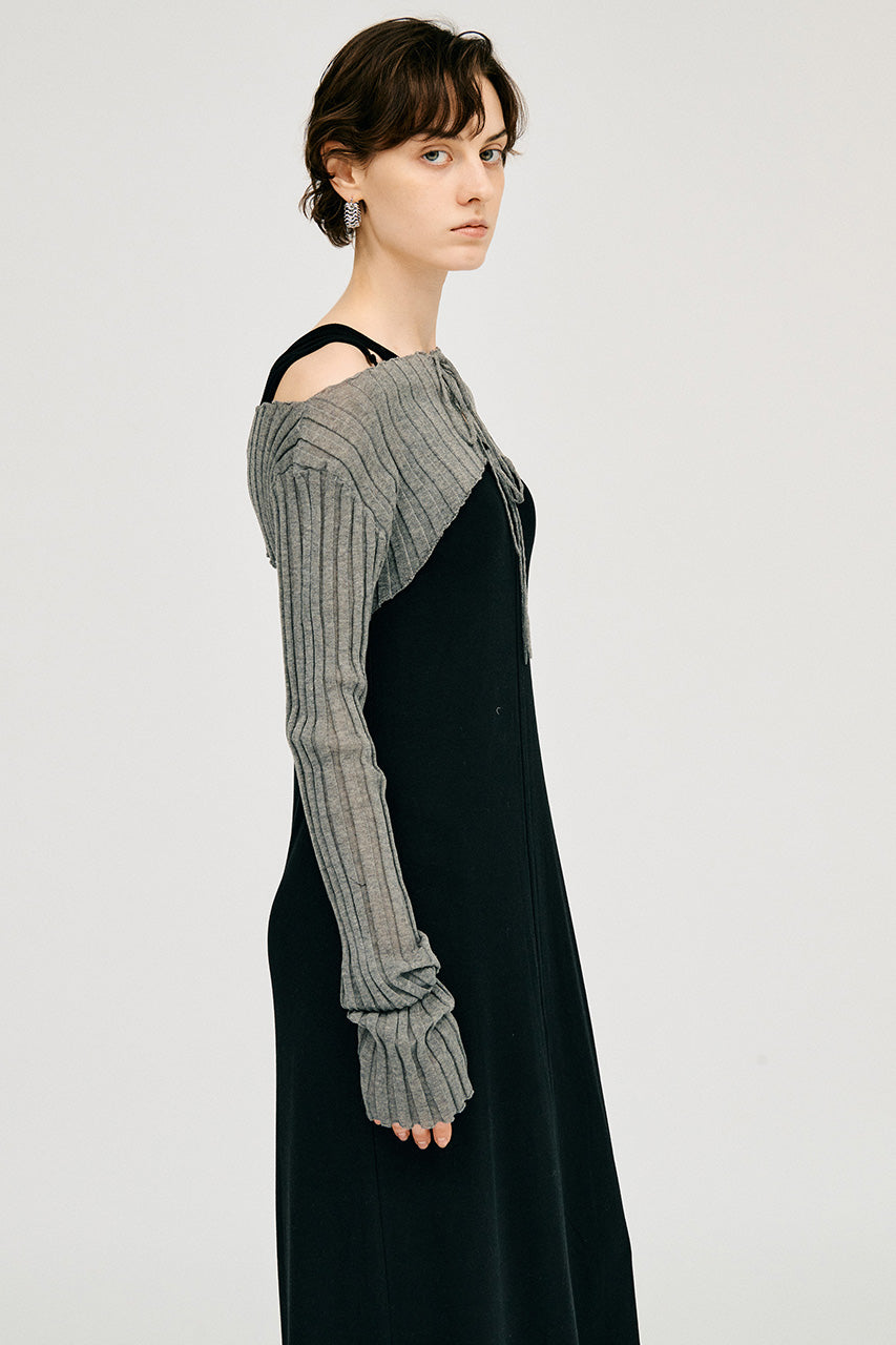 2WAY Sheer Rib Bolero - 26SUMMER