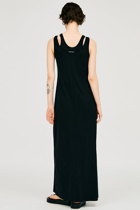 Double Neck Cup-In Cami Dress - 26SUMMER