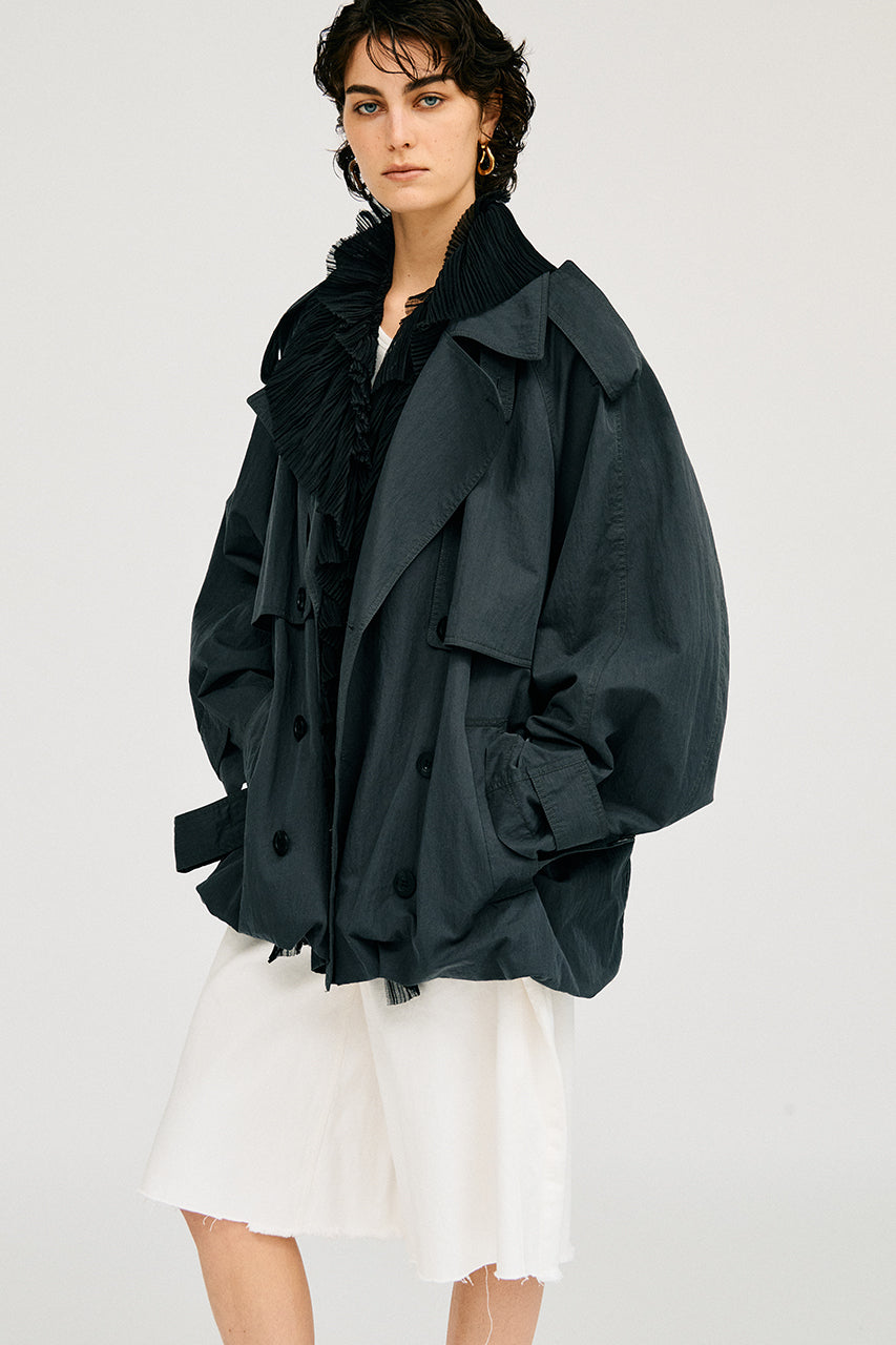 Balloon Hem Trench