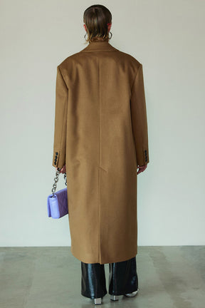 [Weboff零件號] Cashmere Beaver Double Chester Coat