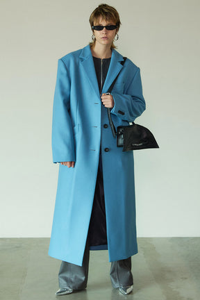 [Weboff Part number] Melton Single Chester Coat