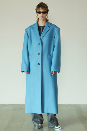 [Weboff零件号] Melton Single Chester Coat