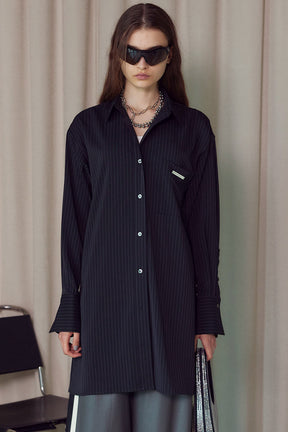 Layered APRON Shirt ONEPIECE