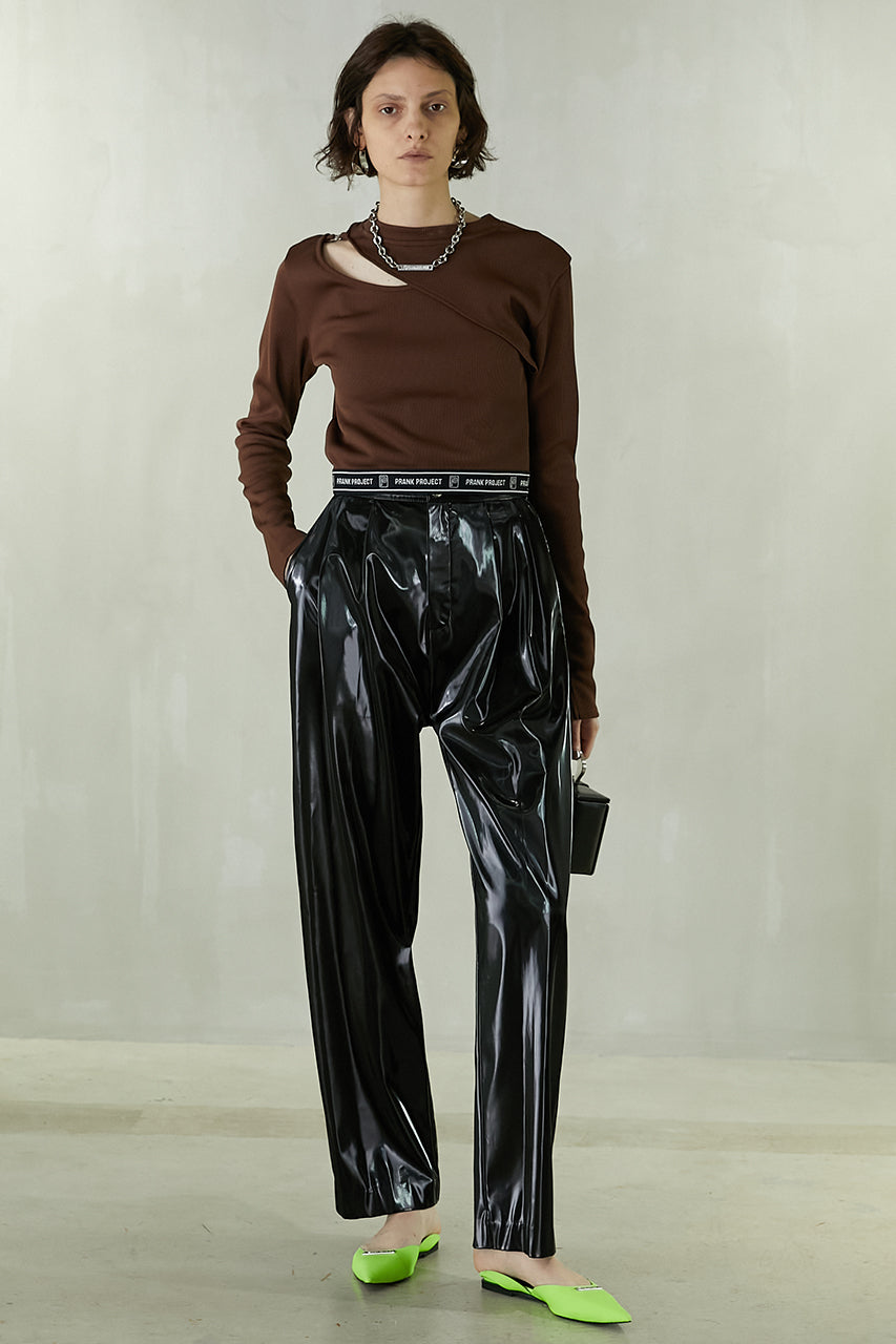 [SALE] Glossy Enamel Pants