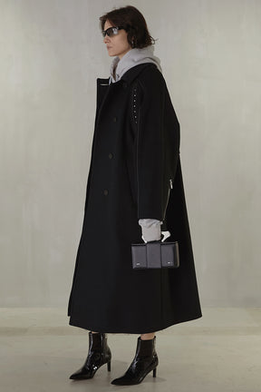 [Weboff Part number] Over Wool Cape COAT