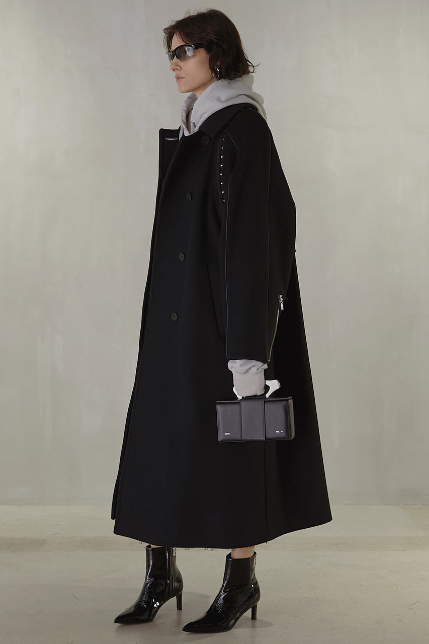 Over Wool Cape Coat