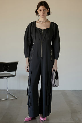 【SALE】Banana Sleeve Jumpsuit