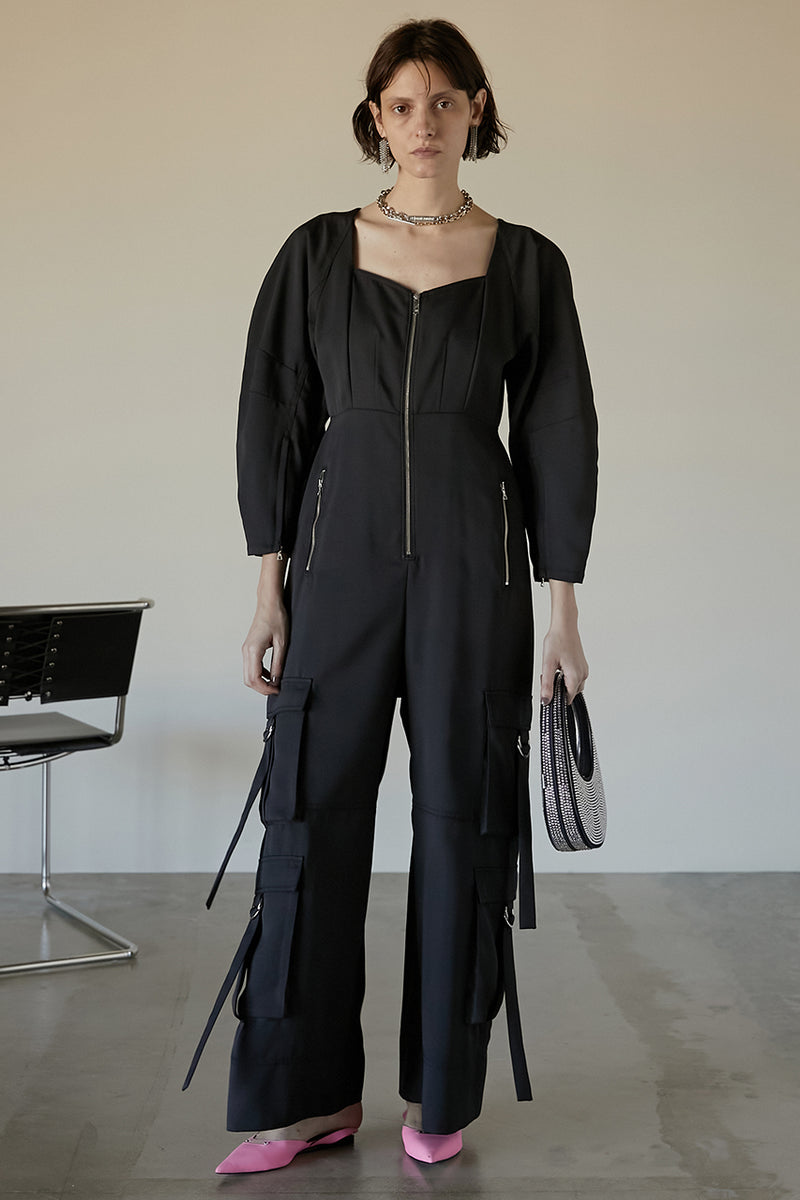 SALE】Banana Sleeve Jumpsuit