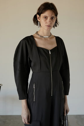 [SALE] Banana Sleeve Jumpsuit