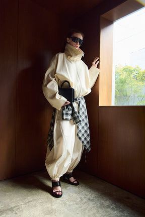 Volume-Tucked Form Blouson - 2026 SPRING