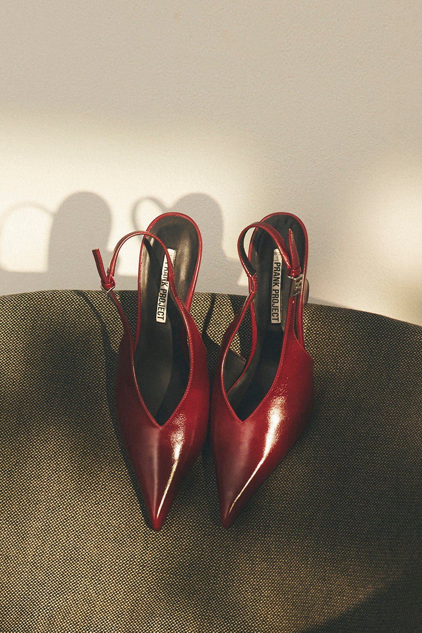 V-Cut Wedge Pumps - 2025 WINTER