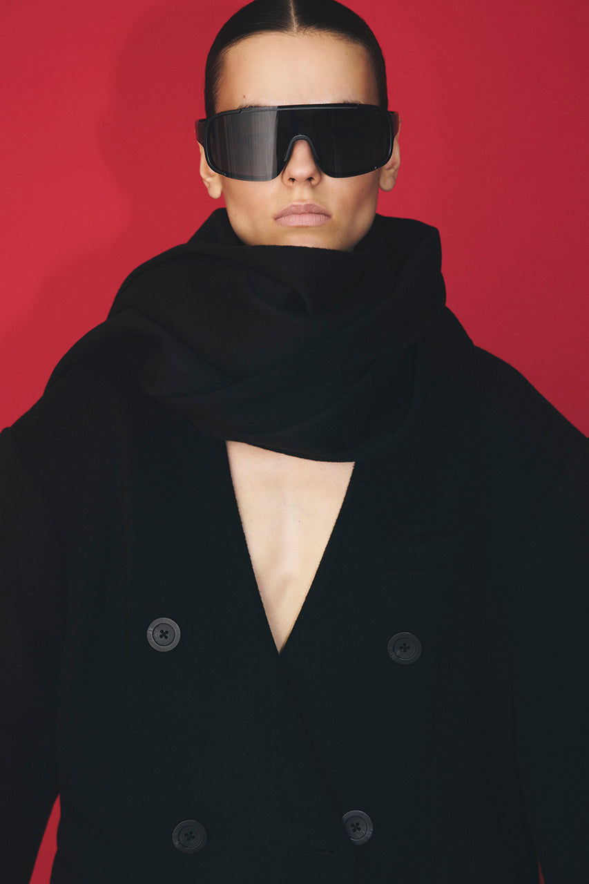 Coat with Muffler - 2025 WINTER