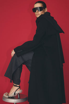 Coat with Muffler - 2025 WINTER