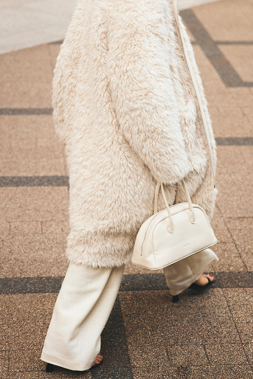 Synthetic Fur Long Coat - 2025 WINTER