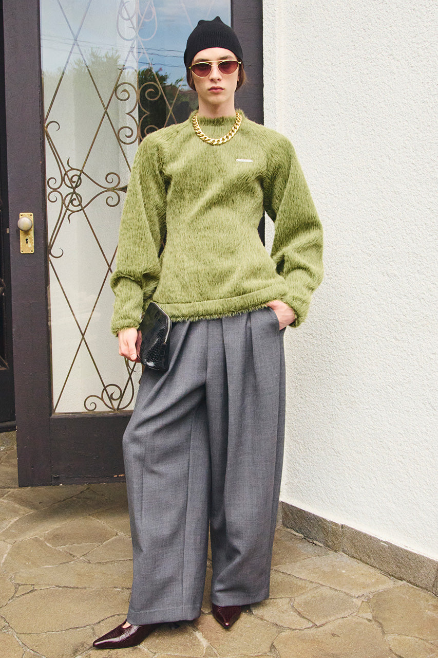 Waist-Shaped Shaggy Top - 2026WINTER