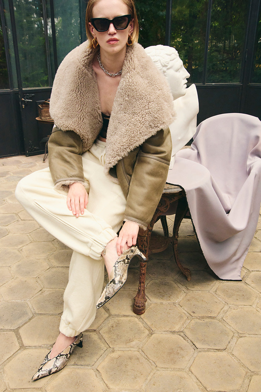 Reversible Shearling Jacket - 2026WINTER